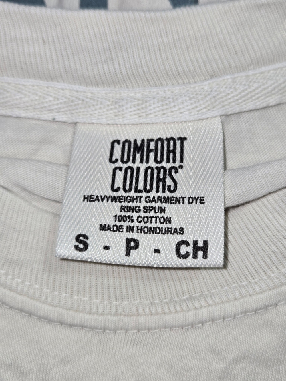 Comfort Colors White Cotton Tee - Classic Crewneck